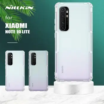

for Xiaomi Mi Note 10 Lite Case Nillkin TPU Ultra-Thin Soft Touch Silicone Back Cover Case for Xiaomi Mi Note 10 Lite Phone Case