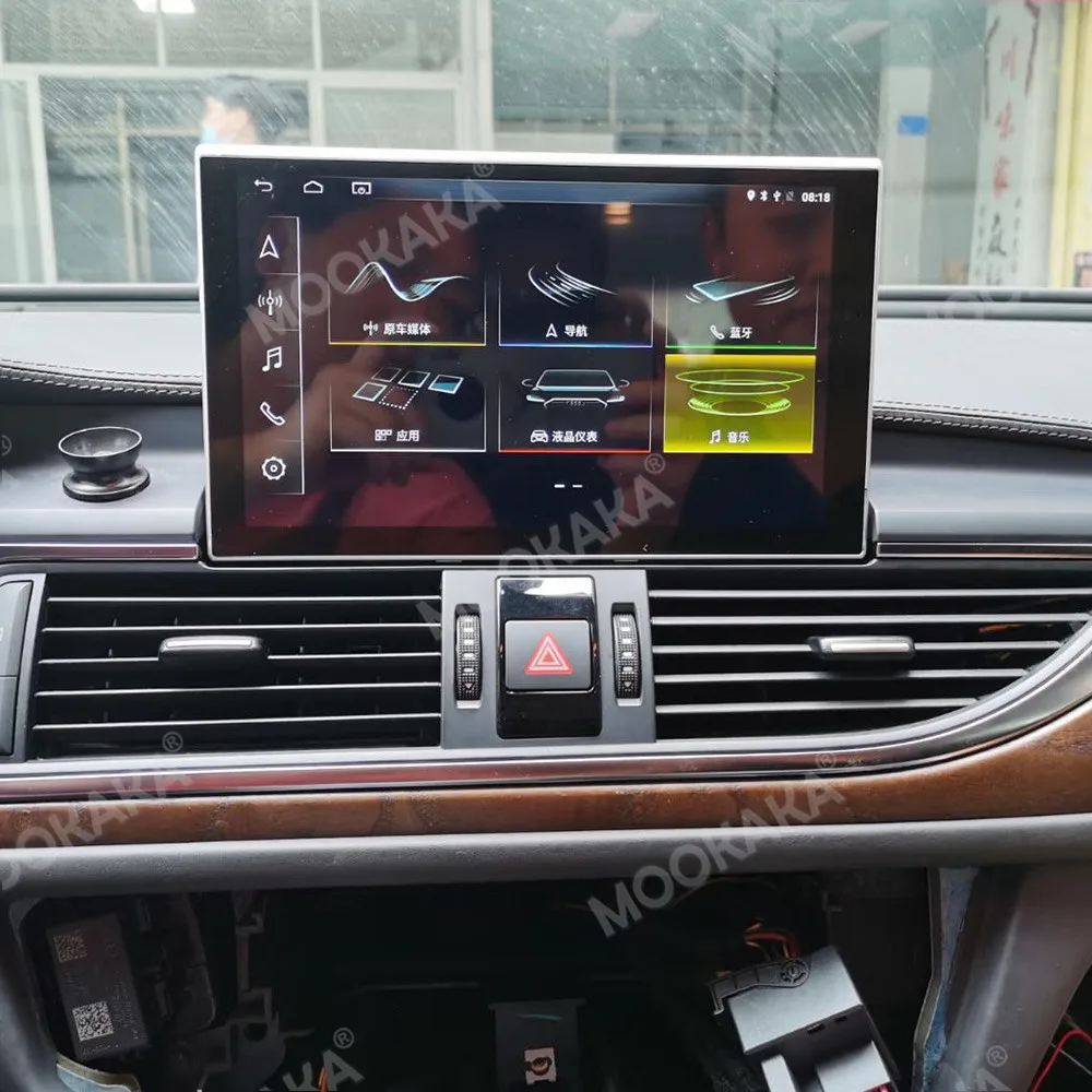 

Android 13.0 QLED Screen For Audi A6 S6 A7 C7 RS7 RS6 S7 2012-2018 Multimedia Player Recoder GPS Navi Radio Stereo Head Unit DSP