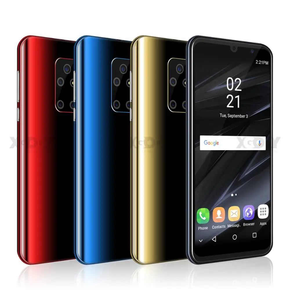 XGODY смартфон с 5 дюймовым дисплеем четырёхъядерным процессором MTK6580 ОЗУ 1 ГБ ПЗУ 4