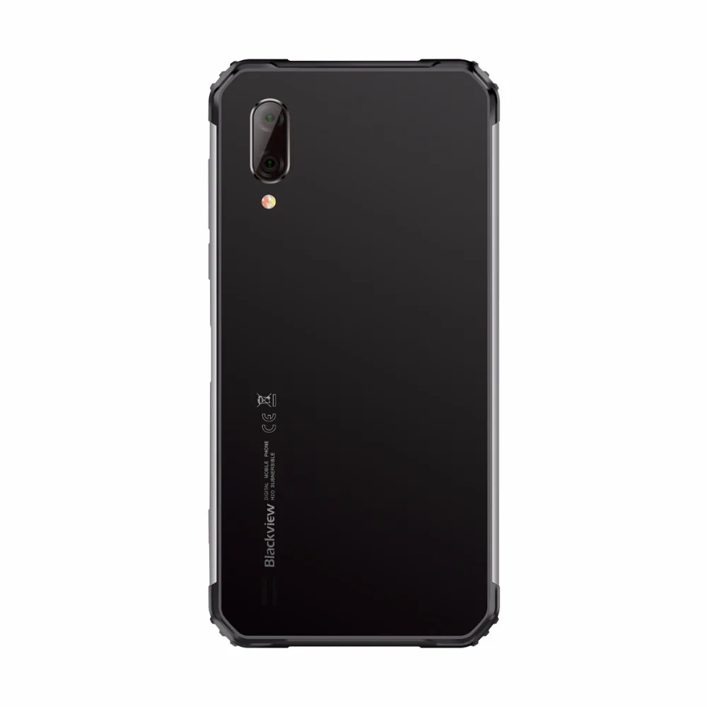 Blackview BV6100 IP68 и IP69K водонепроницаемый прочный стиль Dual Gorilla Android 9,0 NFC 6,8" экран смартфон 5580 мАч мобильный телефон
