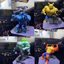 

Pokemon Figure18cm Pikachu muscle Gk Charmander Gengar weightlifting Action Figure kit Model Bodybuilding Collection Model Toys