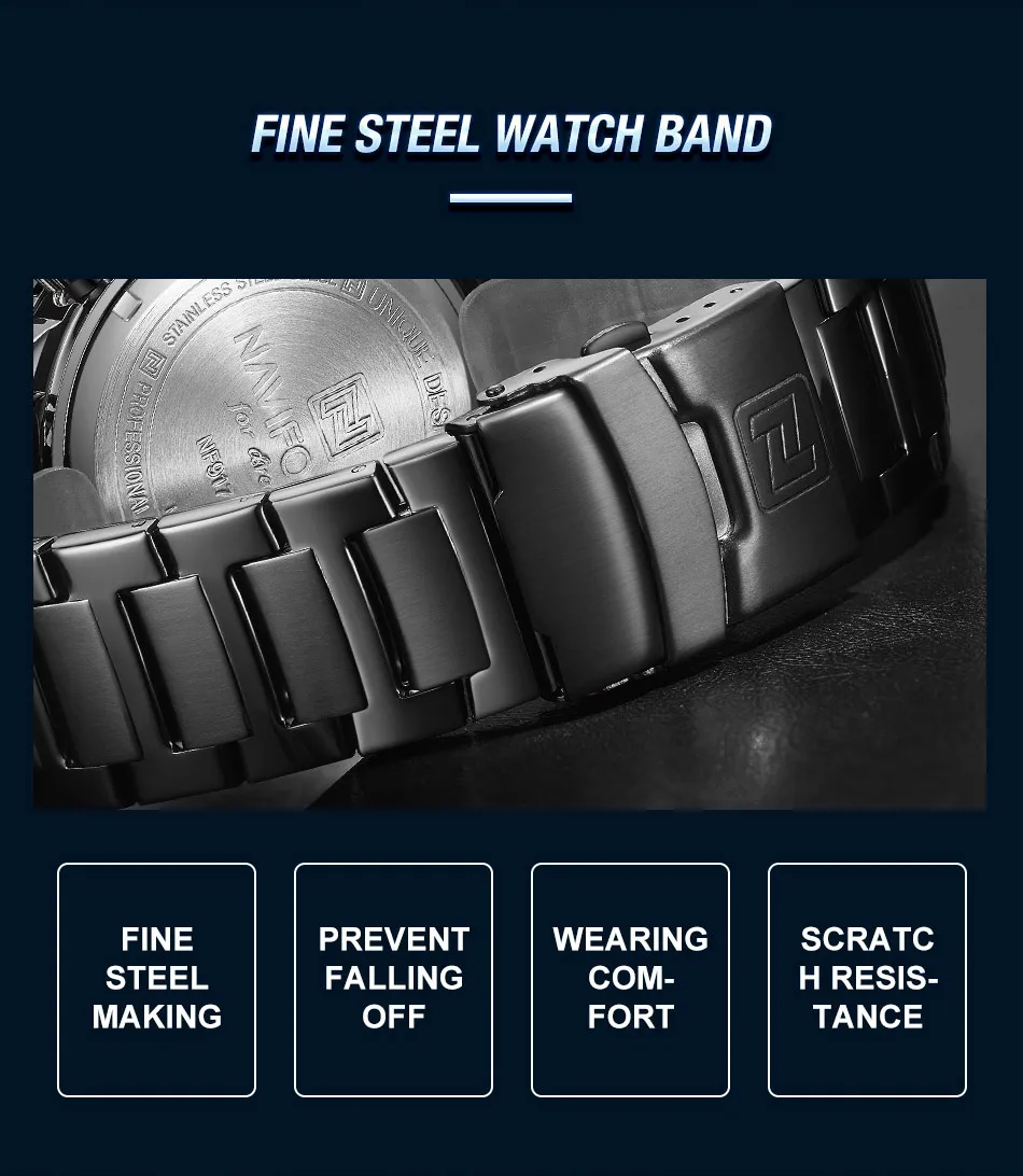 NAVIFORCE Роскошные Брендовые спортивные модные бизнес мужские часы водонепроницаемые армейские военные кварцевые наручные часы Relogio Masculino
