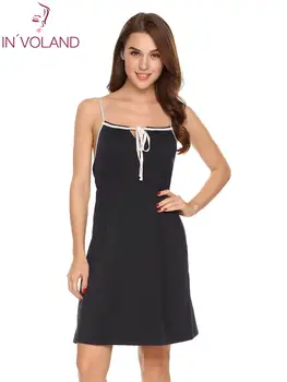 

Women Summer Nightdress Lingerie Nighties Spaghetti Strap Sleeveless Under Bust Nighties Sleepwear Dress Homwear
