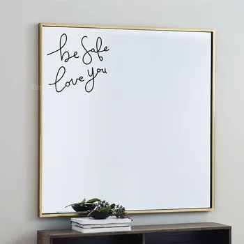 

Be Safe. Love You. Lettering Vinyl Nordic Style Phrase Quotes Sentence Sticker For House Decor Bedroom Decor Mirror Decals LL960
