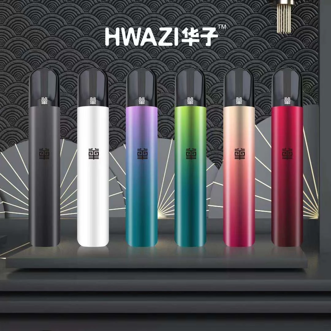 NEW Huazi v4 vape pen pod system colourful device Pneumatic switch suit for Relx v4 Pod 500mah Built in battery e-cig pod device