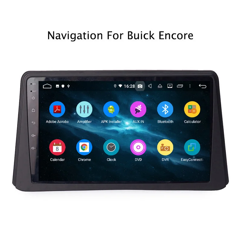 Perfect 9" Android Octa Core 4G RAM 32G ROM Car Radio Multimedia Player Navigation GPS For Buick Encore 2013 Touch Screen 1