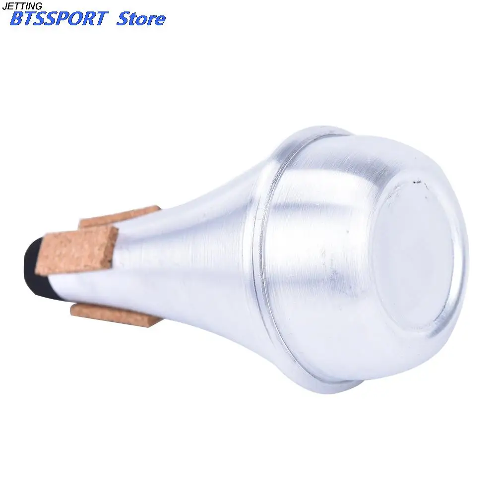 Aluminium Straight Trumpets Mute For Jazz Instrument Practice Beginner 68*68*135mm for Trumpet