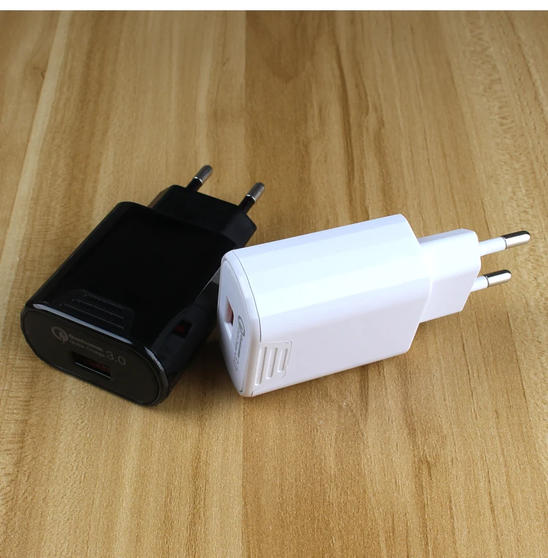 USB зарядное устройство 5 В 3,0 A Быстрая зарядка USB ЕС вилка зарядное устройство для мобильного телефона Быстрая зарядка для iPhone samsung huawei Xiaomi путешествия