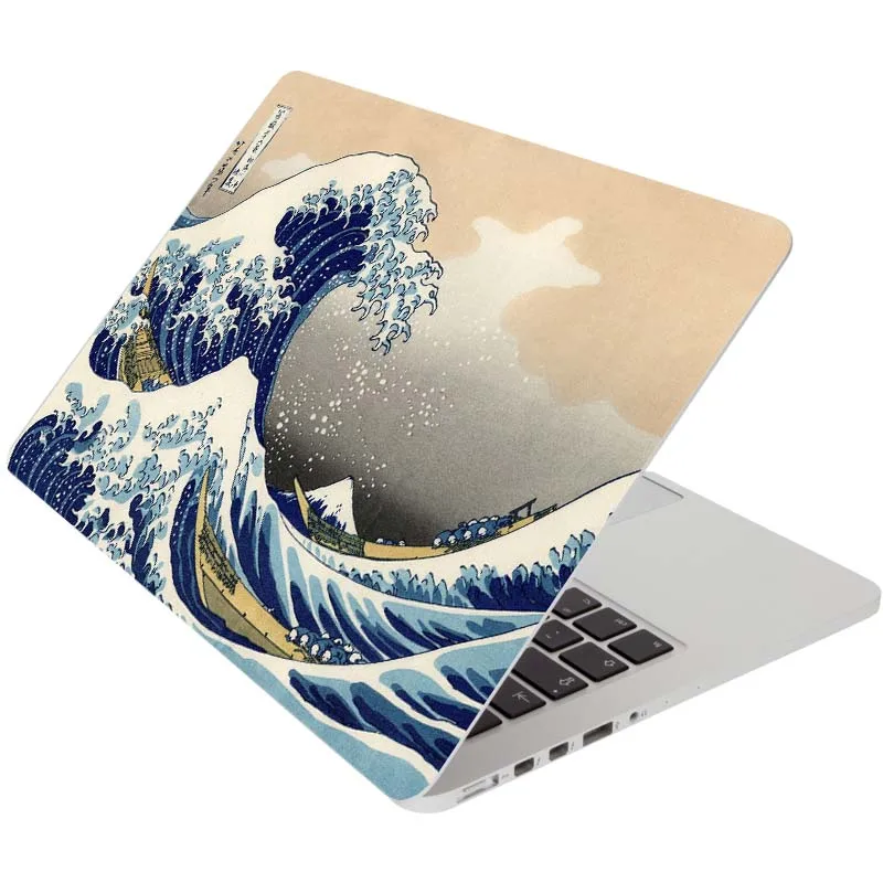 Стикер для ноутбука Great Wave at Kanagawa Macbook Pro Air Retina 11 12 13 15 дюймов защитная обложка Mac |