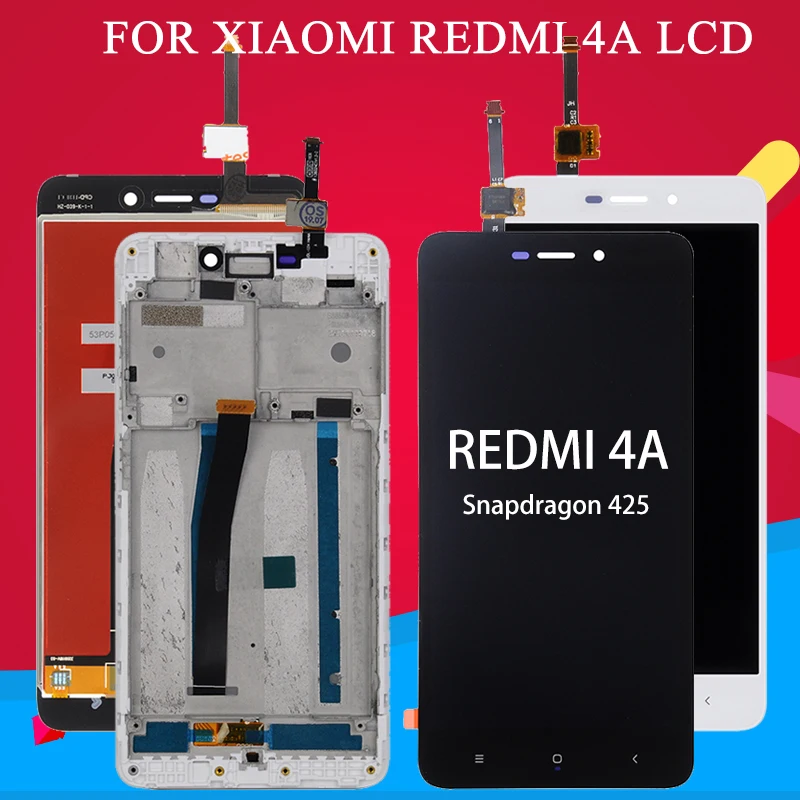 Скидка Dinamico 1 шт. 5,0 дюйма 4А ЖК дисплей для Xiaomi Redmi 4А дисплей с сенсорной панелью стеклянный экран дигитайзер сборка бесплатная доставка