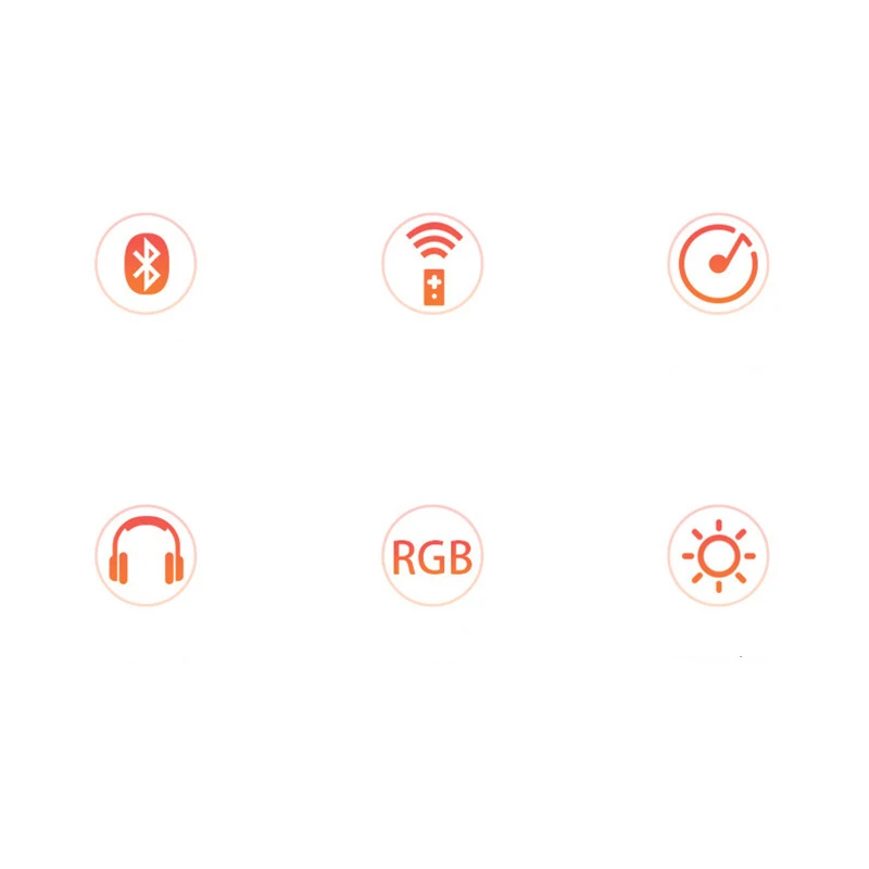 BESTNight светильник с Bluetooth спикером портативный беспроводной пульт дистанционного управления цветной светодиодный прикроватный светильник