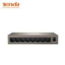 Tenda TEG1008M 8 портов 10/100/1000Mpbs Gigabit Ethernet коммутатор, Ethernet сетевой коммутатор, Auto MDI/MDIX, VLAN