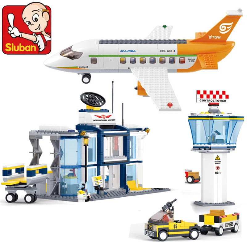 airplane building blocks