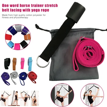 

2019 Hot Strap for Yoga Stretch Bands with D-Ring Buckle for Daily Stretching Fitness High Quality Women Slimming A7
