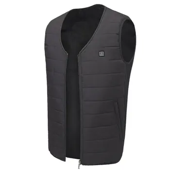 

Unisex Electric Heating Vest USB Security Intelligent Thermostat Electric Vest Constant Temperature Winter Warm Vest