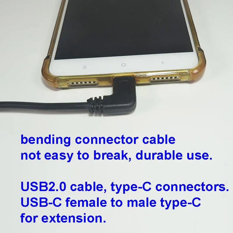 USB кабель типа с Мама папа WAKEWO изгибающий соединитель изогнутый 30 см