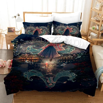 

Kawaii Hatsune Miku 3D Print Bedding Set Duvet Covers Pillowcases One Piece Comforter Bedding Sets Bedclothes Bed Linen 10