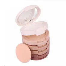 Пудра 5 цветов отбеливающая пудра долговечная мерцающая, для лица консилер макияж фиксирующая пудра для макияжа