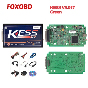 

KESSV2 KESS V5.017 V2.23 No Token Limit ECU programming tool support Car/Tractor/Bike ECU programmer Kess V2 Auto scanner FW V5