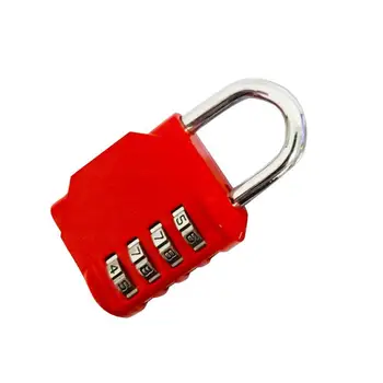 

New Combination Lock 4 Digit Anti Rust Padlock Set Padlock Outdoor Gate Lock Storage Weatherproof Y5E1