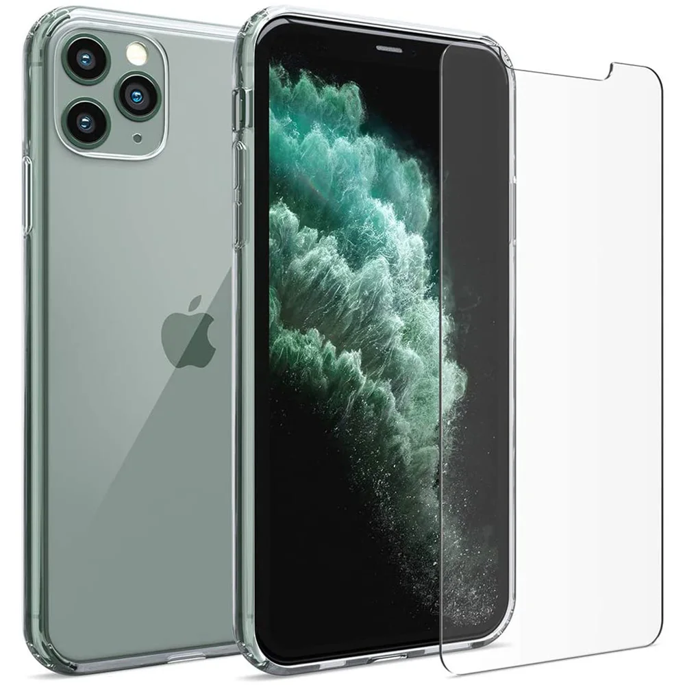 Защитный чехол для телефона iPhone 11 Pro Max 12 Mini XS X XR SE 2020 8 Plus 7 6 6S 360 Полное покрытие