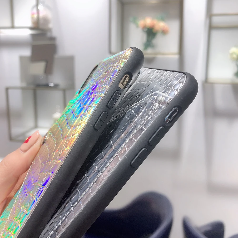 Роскошный кожаный чехол для iPhone XS Max, XR, X, 7, 8, чехол с отделением для карт, карман, змеиная кожа, задняя крышка, чехол для телефона, для iPhone 6, 6s, 7, 8 Plus