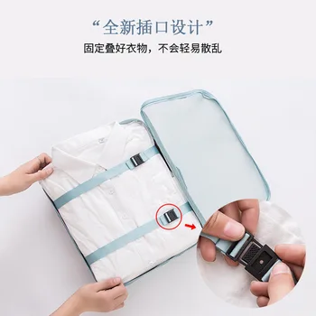 

Li guo Travel Storage Bag 6-Piece Luggage Clothes Organizing Bag Travel Waterproof Underwear Multi-functional Storgage Bag