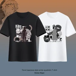 Bungo Stray Dogs Dazai Osamu Nakajima Atsushi T-Shirt Animation Peripherals Couple Student Short-Sleeved Cotton Tee