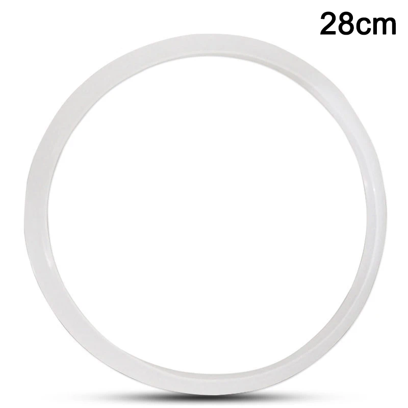 Силиконовое уплотнительное кольцо Запасная прокладка термостойкая для кухни давление кухонные инструменты DNJ998 - Цвет: 28cm