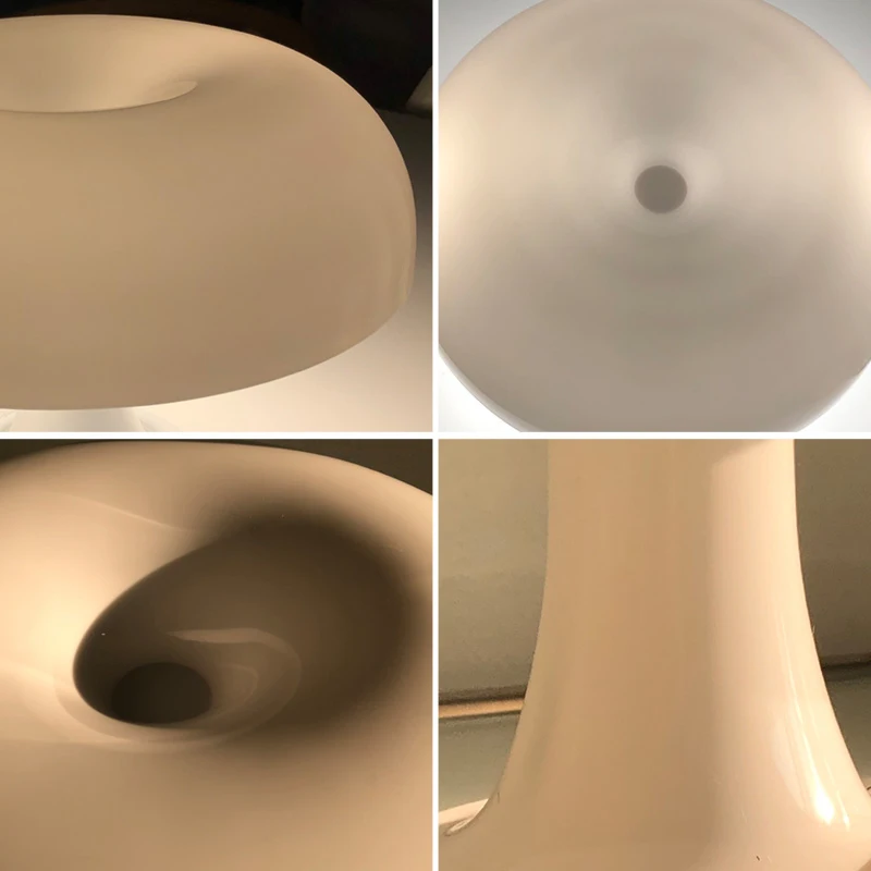 Lampada da tavolo a fungo a Led di design italiano per la decorazione del soggiorno del comodino della camera da letto dell'hotel illuminazione moderna e minimalista delle luci della scrivania