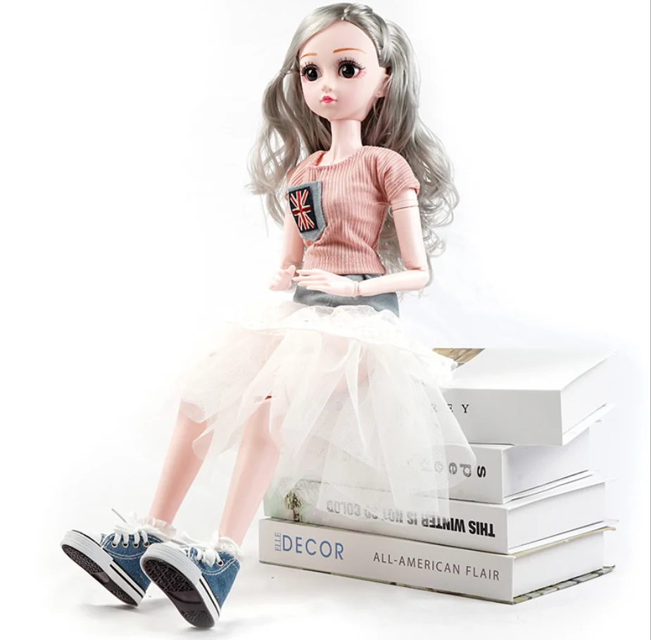 Одежда для отдыха ручной работы 60 см BJD Модель Кукла игрушка Моделирование 3D кукла игрушка умная девочка игрушка модель музыкальная Кукла Подарочный набор