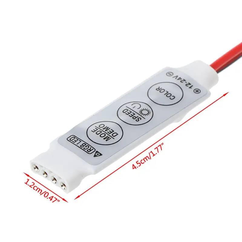 2020 новый LED 3 клавиши ИК пульт дистанционного управления беспроводной для 3528 5050 RGB