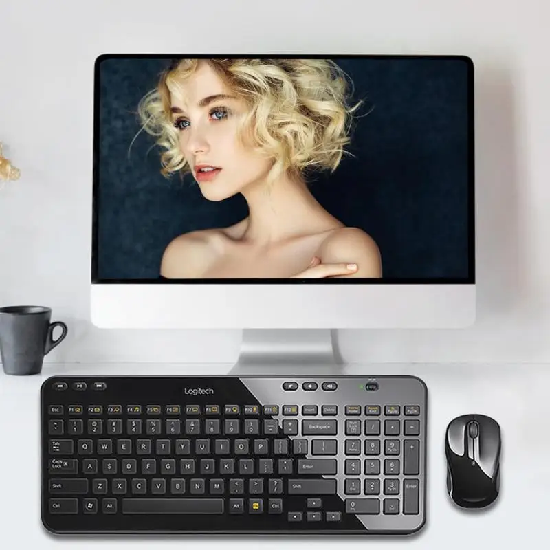 Lotech MK365 Беспроводная клавиатура USB Универсальный Приемник 1000 dpi мышь комбо набор для домашнего офиса ноутбук ПК настольный компьютер