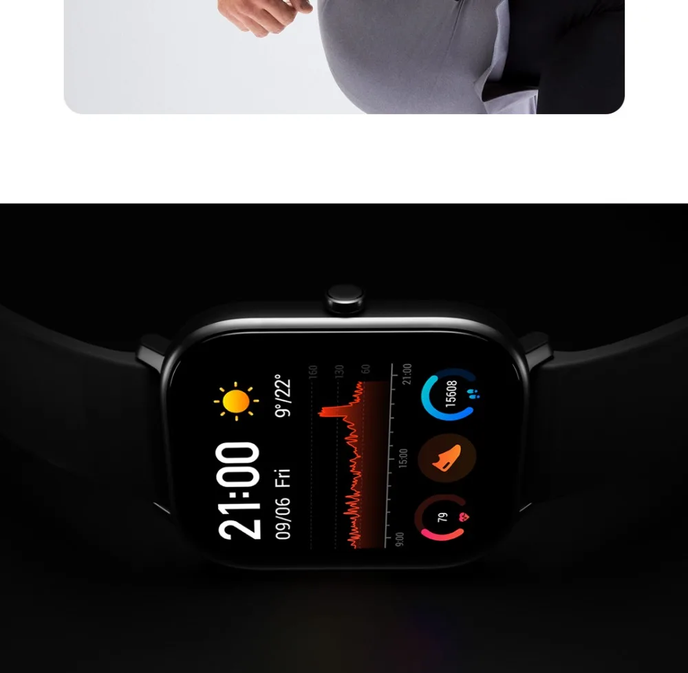 11.11 Global Version NEW Amazfit GTS Smart Watch 5ATM Waterproof Swimming sports Smartwatch Global Shopping Festival FASHION FIT14