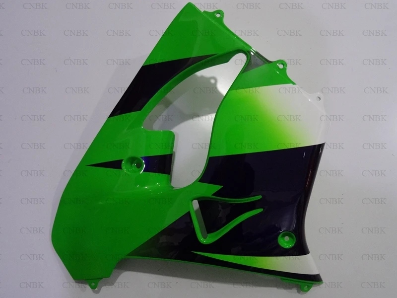 Пластиковые обтекатели для кузова Kawasaki Zx9r 1998 Zx 9r 1998-2009 зеленый черный | Автомобили