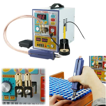 Price SUNNKO 769D SPOT WELDER MACHINE 110V/220V BATTERY WELDING MACHINE FREE SHIPPING