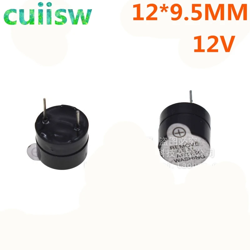 30pcs,12V,Tone Alarm Ringer Active Buzzer,12MM*9.5MM, electronic components