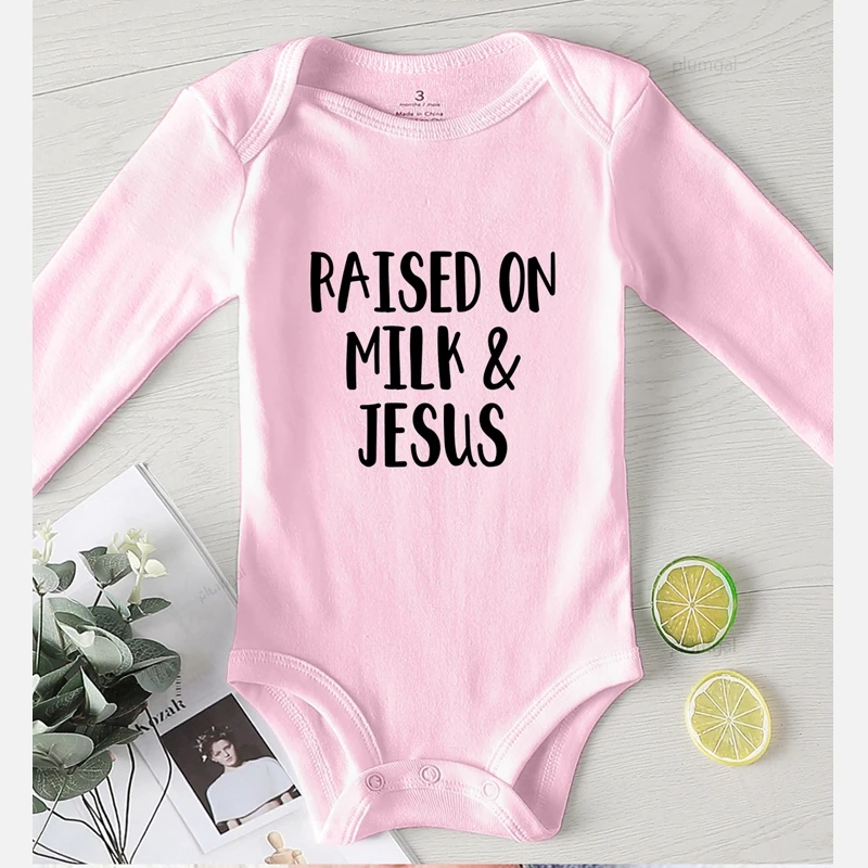 Infant Costume Jesus New Born Baby Items Kids Clothes Toddler Shower Gifts Romper for Babies One Piece Jumpsuit Girls Outfits bright baby bodysuits	 Baby Rompers