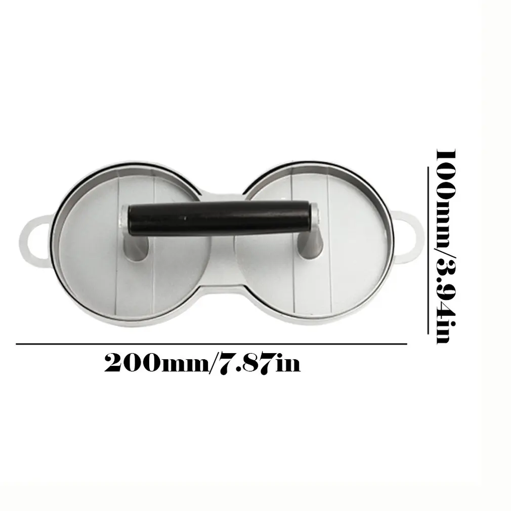 

Meat Cake Mold Double Burger Pressure Double-hole Hamburger Mold Double-grain Meat Cake Pressure Meat Press Meat Mold