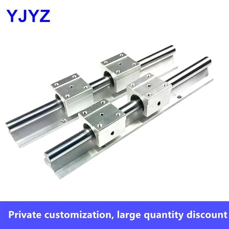 US $201.12 Factory Direct Sales Of High Quality Four SBR20 SlidersTwo SBR20linear Guide Optical Axis 12002600mm Multiple Options