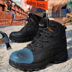 Chaussures de sécurité pour hommes, chaussures de protection respirantes, Construction, bout en acier, Anti écrasement, antidérapantes, Anti sable 