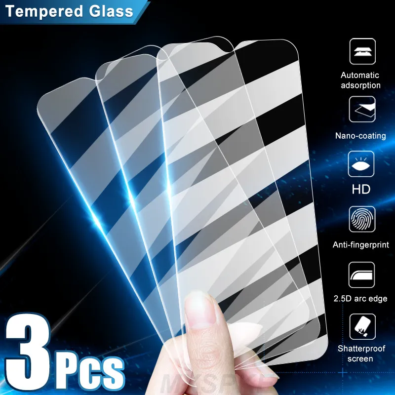 Uds de vidrio Protector para Xiaomi Redmi Nota 8T 8T 8 5 5A 6 Pro 4 4X templado Protector de pantalla para Redmi 8 8A 6 6A 4X 4A 5A de vidrio 5
