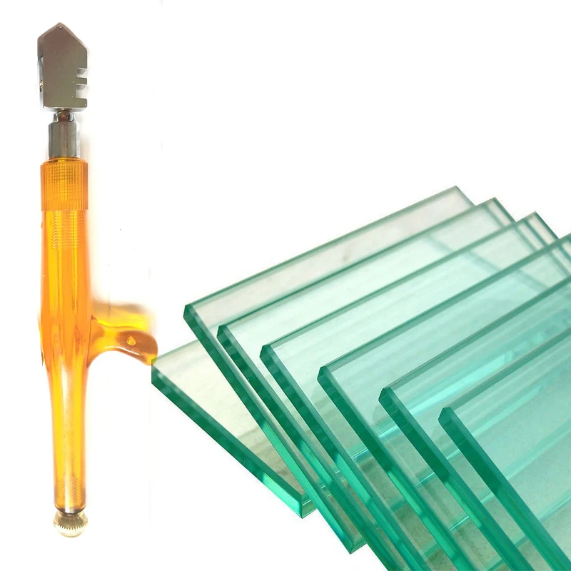 

1Pc Tile Cutter Tip Plastic Holder Roller Diamond Alloy Cutter Head Ceramic Oil Feed Glass Cutting Tool