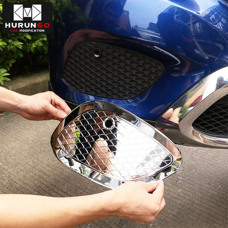 

For Mercedes Benz GLC Class X253 GLC200 GLC250 GLC300 2015-2017 Car Front Fog Lamp Light Cover Trim Accessories Car-Styling