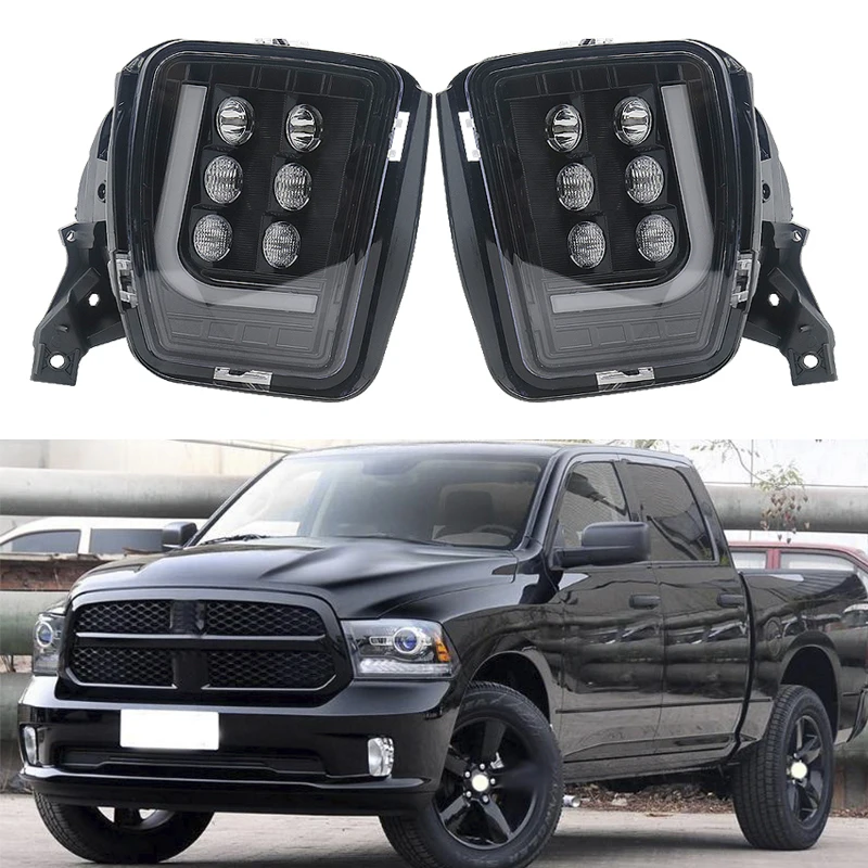 

Led Fog Driving Light with bright LED Chip LED Lamp Fog Lights For 2013-2018 Dodge Ram 1500 2500 3500