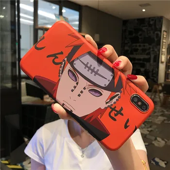 Kurama Pain Case for iphone 11 pro 6 6s 7 8 plus X XR XS Max funda phone cases New Japan Anime Naruto soft TPU back cover Coque