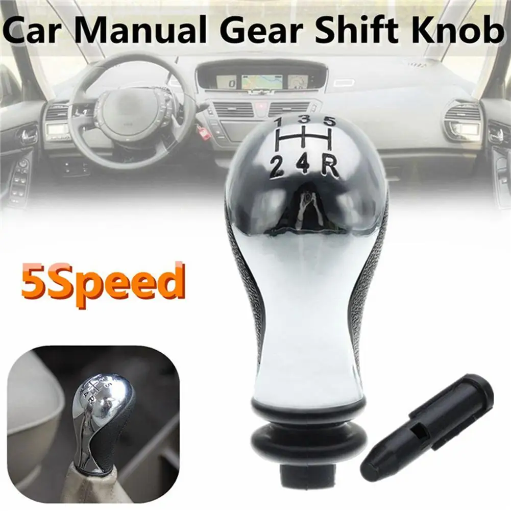 Car Gear Shift Knob For Citroen C5 2001-2008 Xsara Picasso 1999-2008 5 Speed Manual Automobile Aluminum Alloy | Автомобили и