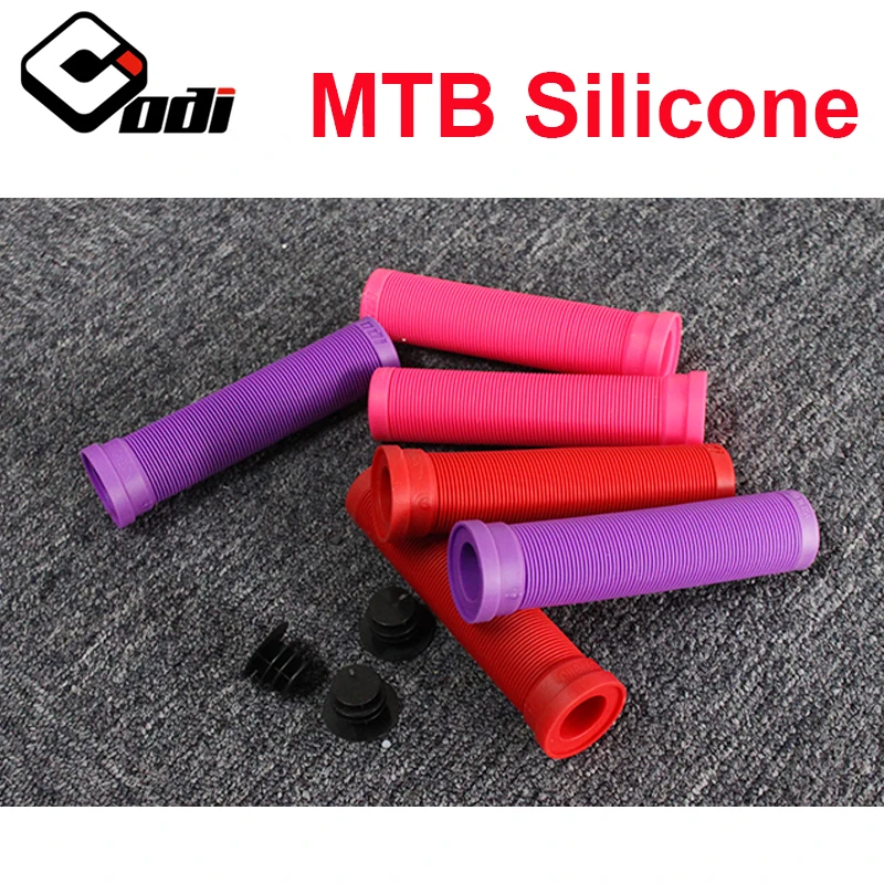 

ODI Silicone Handlebar grip MTB Antiskid bicycle Grip Cover Shockproof For 22.2MM handlebar caliber Road Fold Blance Accessories