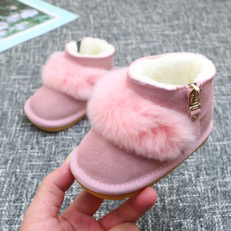 Зимние сапоги из натуральной кожи с мехом|baby shoes|boots for babywinter baby boots |