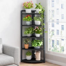 Support de plantes en métal, Pot de fleurs, étagère de jardinière, présentoir de rangement pour balcon intérieur et extérieur, jardin